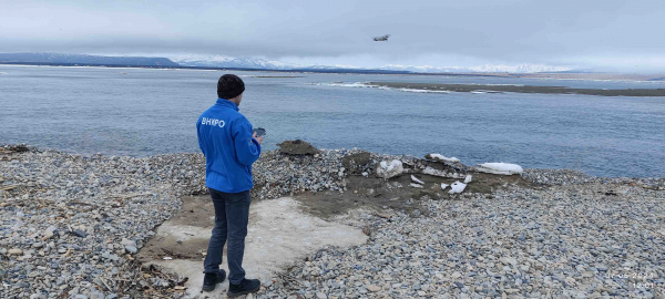 Ежегодный мониторинг нереста тихоокеанской сельди на побережье Охотского моря в мае 2024 г.