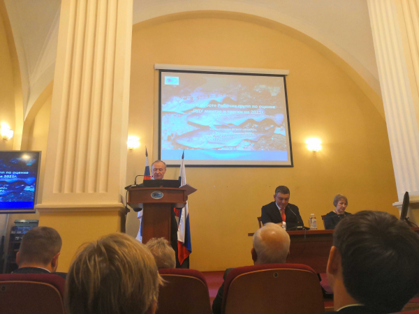 О работе межинститутских рабочих групп по выработке согласованной позиции в оценке ОДУ приоритетных объектов российского рыболовства